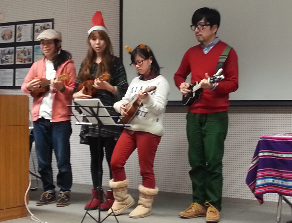 Christmas concert at Student Fair Dec. 2014